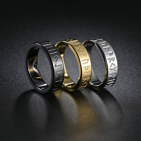 Bague d'ornement en acier de titane pour couple