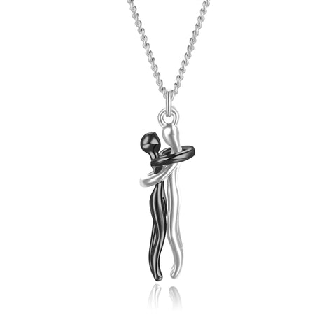 Buy S925 Sterling Silver Villain Hug Necklace online at Fashionner.