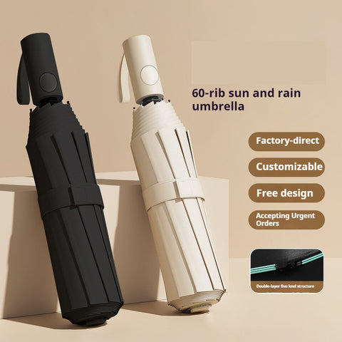 Fully Automatic Large-sized Custom-made Wholesale All-weather Umbrella