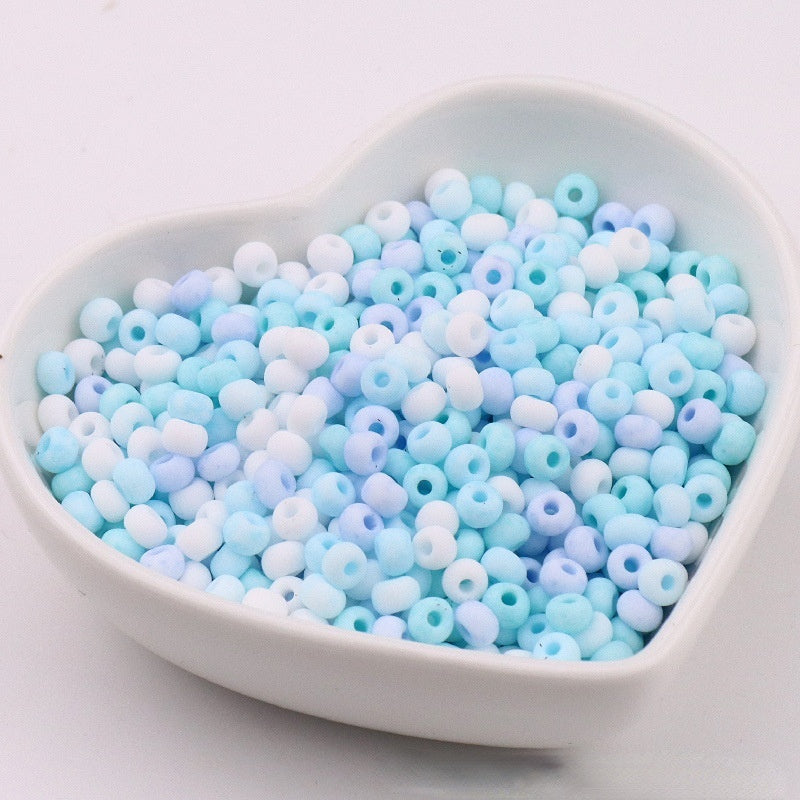 4mm Super Premium Macaron Glass Rice Beads