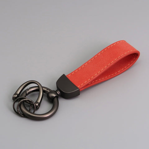 Porte-clés anti-perte en daim pour voiture