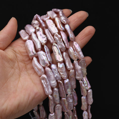 Buy Bright Water Purple Pearl Beads online at Fashionner.