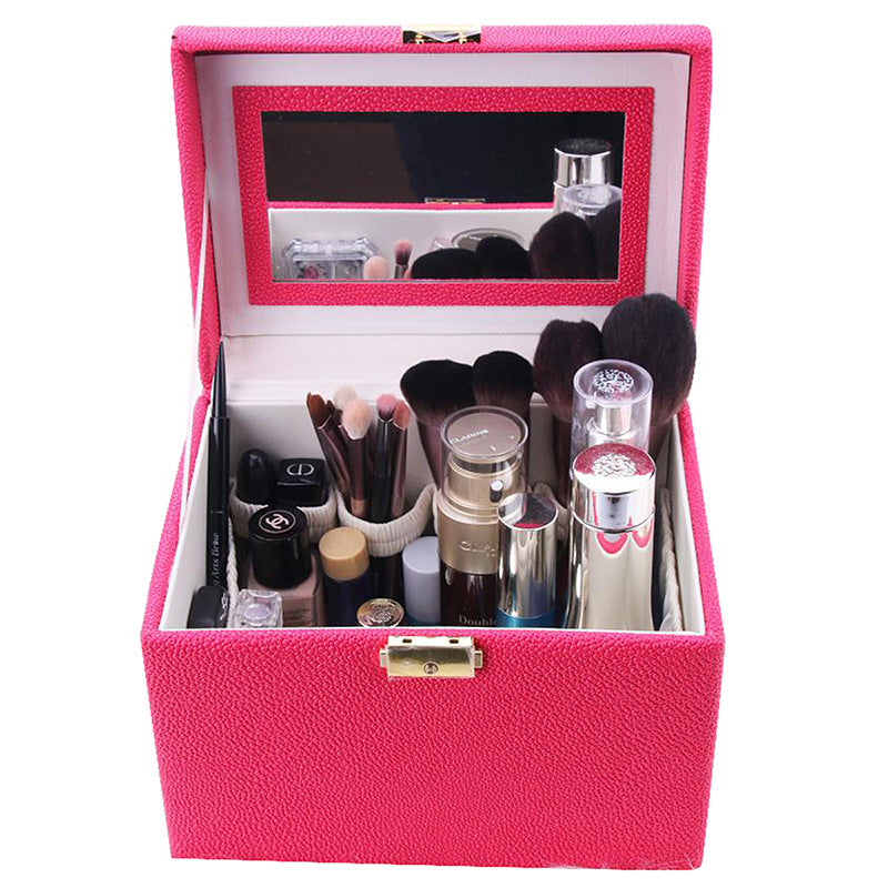 Waterproof Portable Cosmetics Storage Box - Fashionner