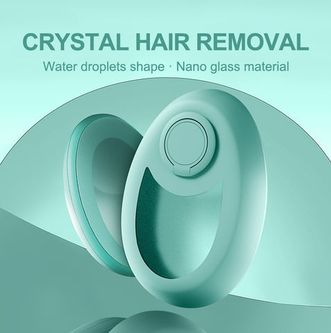 CJEER Épilateur en Cristal Amélioré Magic Crystal Hair Eraser Pour Femmes et Hommes Outil d'Exfoliation Physique Épilateur Indolore Pour Jambes Dos Bras
