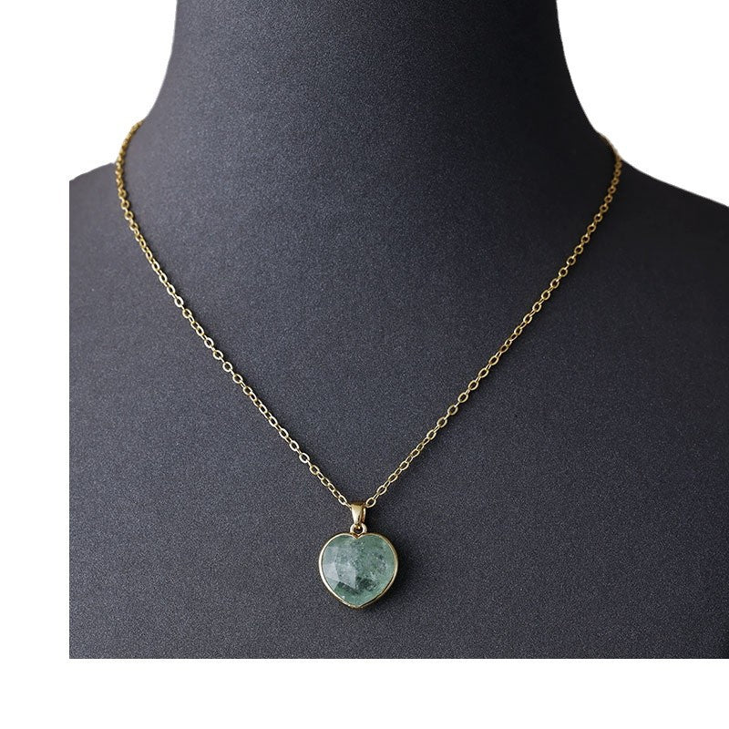 Buy French-Style Laid-Back 18K Gold-Plated Chain Pendant Necklace online at Fashionner.