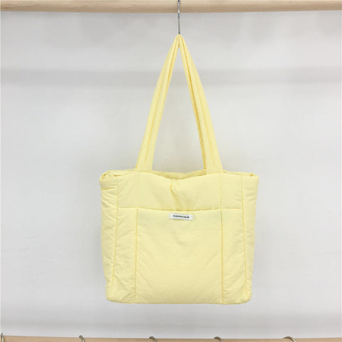 Sac à bandoulière en toile de nylon grande capacité tendance