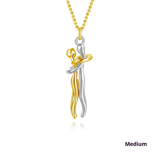 Buy Embrace Emotional Expression Collarbone Pendant Necklace online at Fashionner.