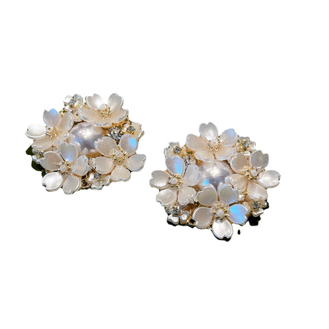 Grosses Boucles d'Oreilles Exagérées Douces Style Vacances