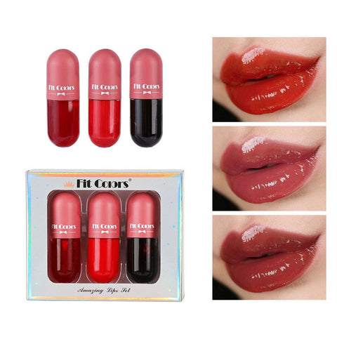 Huile repulpante pour les lèvres Jour Nuit Volume instantané, transparente, nourrissante longue durée, réparatrice, réduit les ridules des lèvres, soin des lèvres, cosmétique de beauté