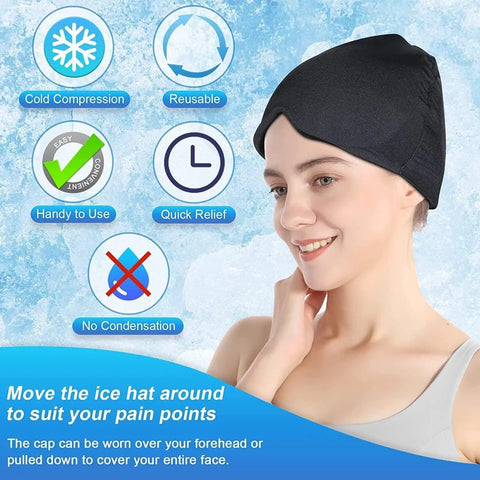 Casquette magique secrète soulageant la migraine et les maux de tête
