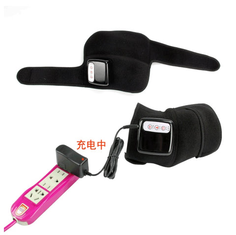 Appareil de massage électrique infrarouge chauffant pour les genoux, coudes et articulations, avec thérapie par vibration, physiothérapie, soulagement de la douleur