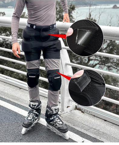 Pantalon de protection antichute pour le patinage à roulettes, le skateboard et le ski