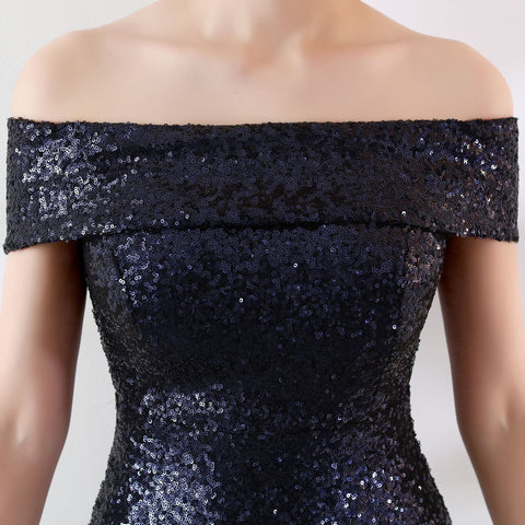 Birthday Party Dress Slimming Host Long Dress - Fashionner