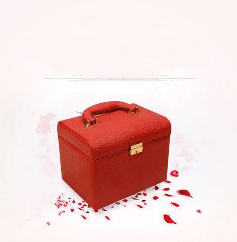 Waterproof Portable Cosmetics Storage Box - Fashionner