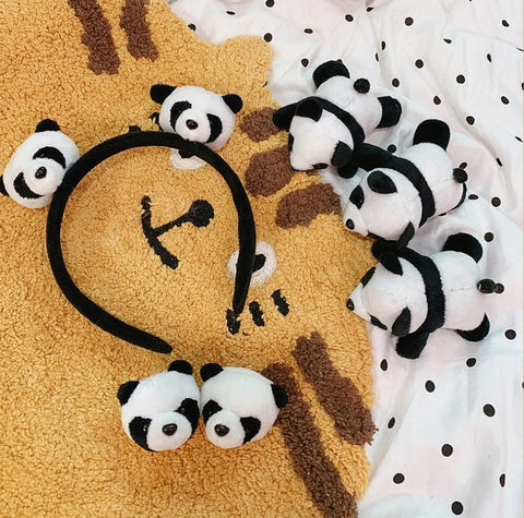 Corée dessin animé accessoires mignon Panda cerceau de cheveux