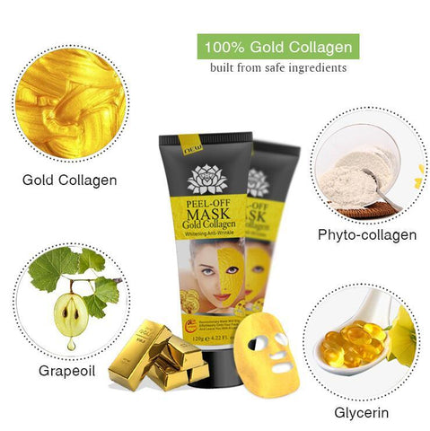 Masque Peel-off au Collagène et Or