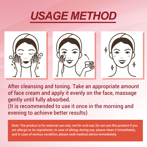 Retinol Facial Firming Cream, Anti Aging Moisturizing Firming Whitening Face Cream