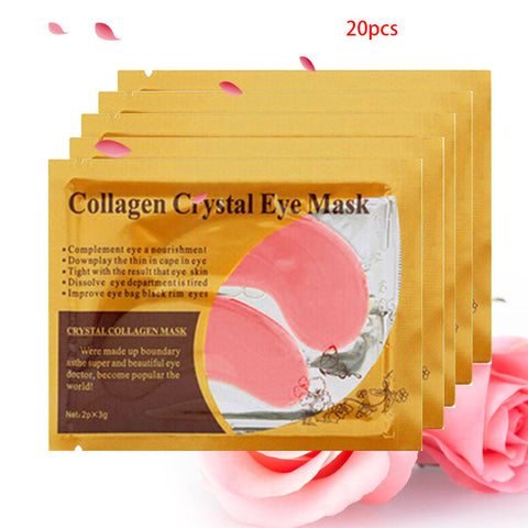 Masque pour les yeux au collagène cristallin