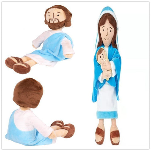 Jésus Marie Tissu Arabe Peluche Jouet