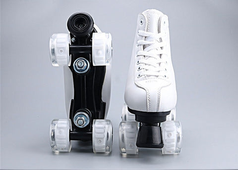 Patins à roulettes doubles pour hommes et femmes