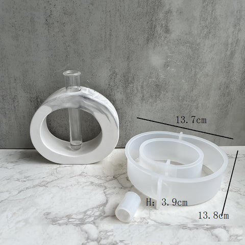 Moule en silicone pour pot de fleurs hydroponique