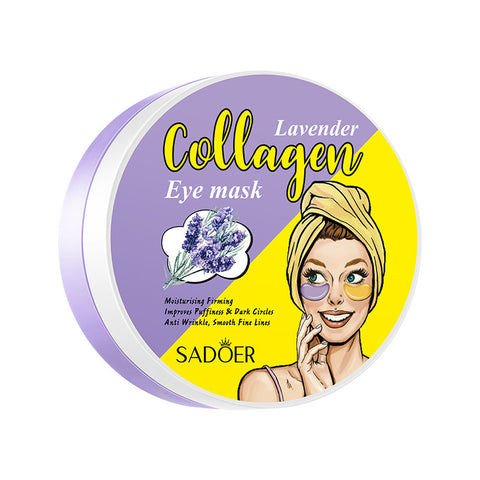 Masque contour des yeux hydratant et raffermissant au collagène et à la lavande