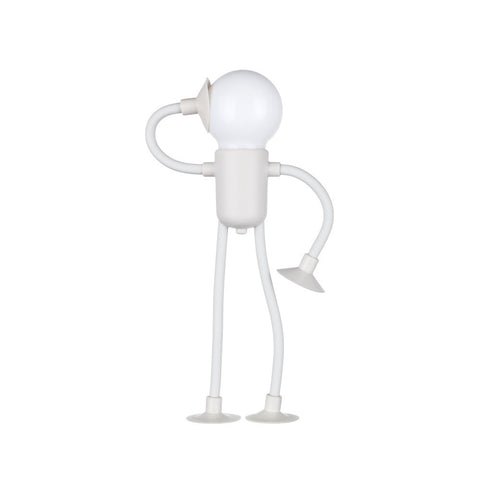 Veilleuse Sportif Rigolo Forme Modifiable Lampe Polyvalente Créative Originale Ornement Lampe de Bureau à Piles Bouton Ventouse