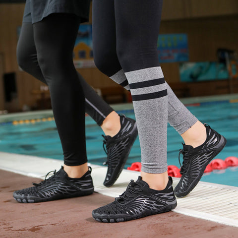 Chaussures d'eau d'été pour hommes et femmes, à la mode, décontractées, d'extérieur, à semelle souple, pour la plage