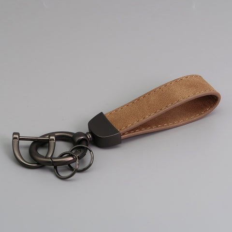 Porte-clés anti-perte en daim pour voiture