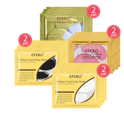 Masque pour les yeux au collagène cristallin
