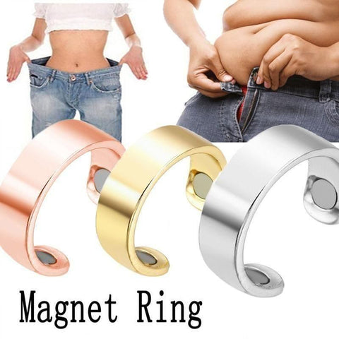 Anneau magnétique thérapeutique de drainage lymphatique pour hommes et femmes