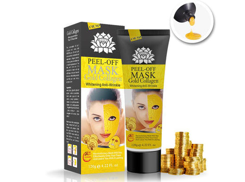 Masque Peel-off au Collagène et Or