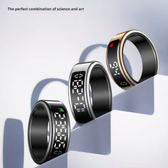 Heart Rate Blood Oxygen Sleep Sports Display Smart Ring