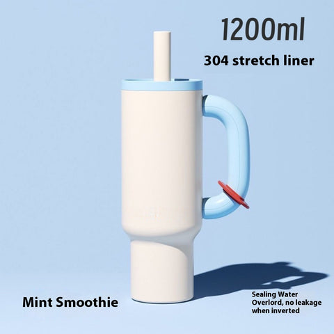 Dopamine Overlord Handle Straw Stainless Steel Vacuum Cup