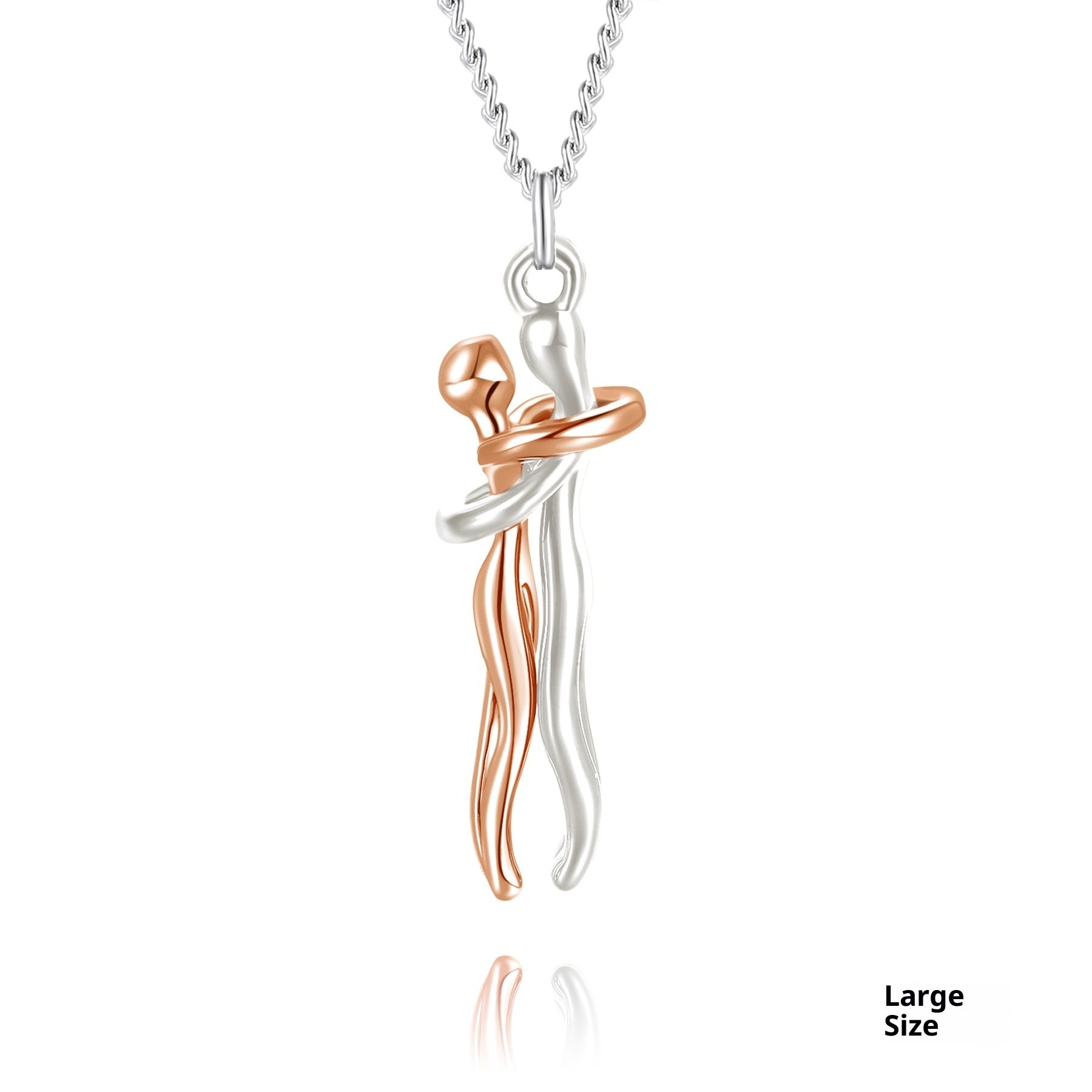 Buy Embrace Emotional Expression Collarbone Pendant Necklace online at Fashionner.