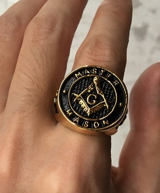 Buy Fashion Mens Jewelry Rings Real 316L Stainless Steel Rings For Men,Gold Body Masonic Ring For Suppliers Usa online at Fashionner.