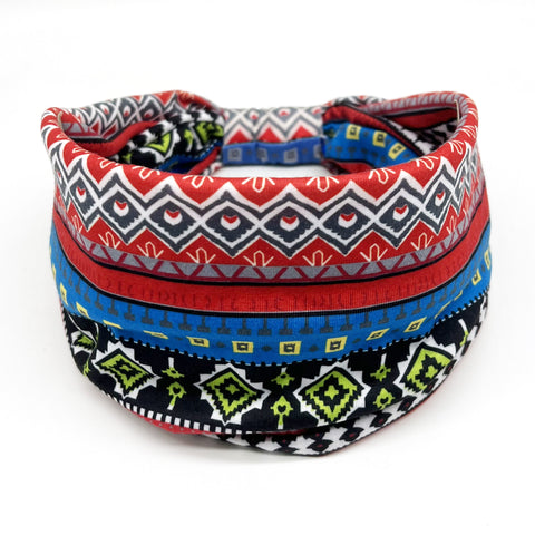 Bandeau pour cheveux avec fleurs de Datura, élastique et absorbant la transpiration, accessoires pour cheveux larges pour femmes