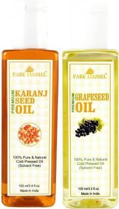 Park Daniel Karanj et Huile Essentielle de Pépins de Raisin (Lot de 2)