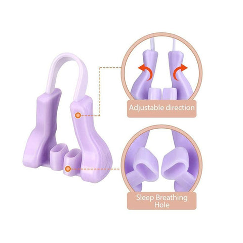 Pince de remodelage nasal en silicone, Dispositif de correction nasale Redresseur de pont de nez