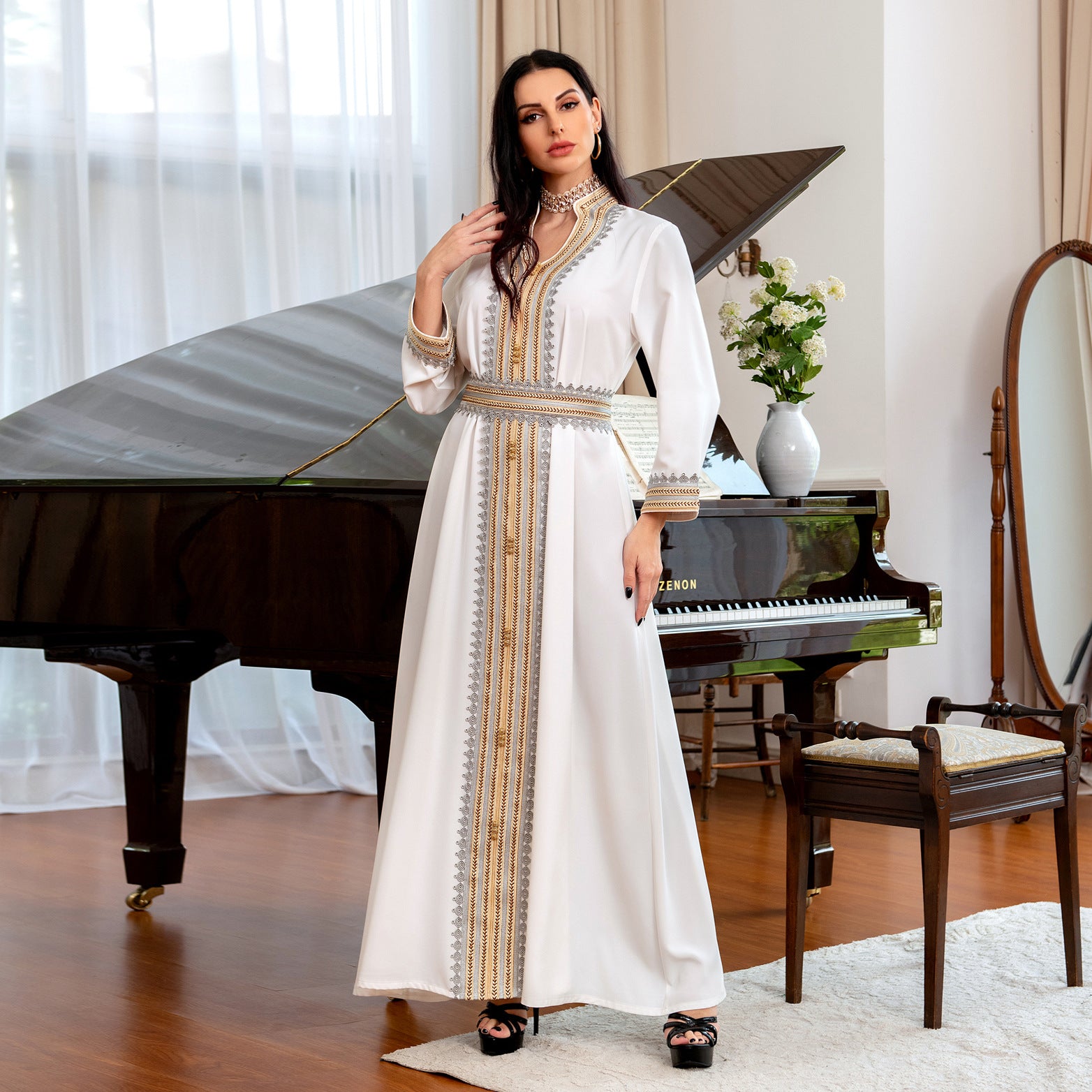 Women's Party Robes Muslim Evening Dresses - Fashionner