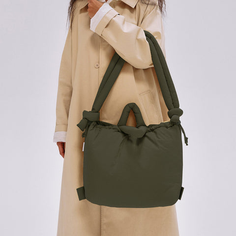 Nylon Fashion Down Crossbody Bag - Fashionner