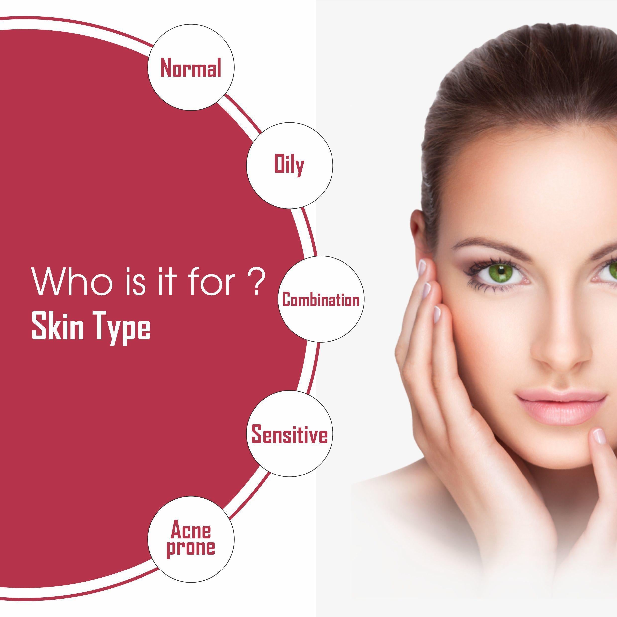 Oilanic Premium Rose, Cucumber, Green Tea & Vitamin C Face Toner For Men & Women Combo Pack of 4 Bottles of 100 ml (400 ml )