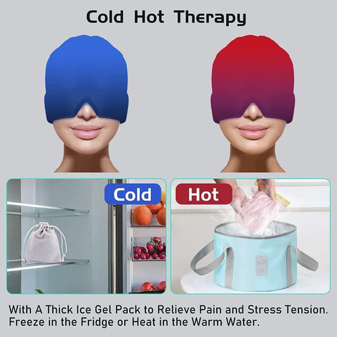 Casquette magique secrète soulageant la migraine et les maux de tête