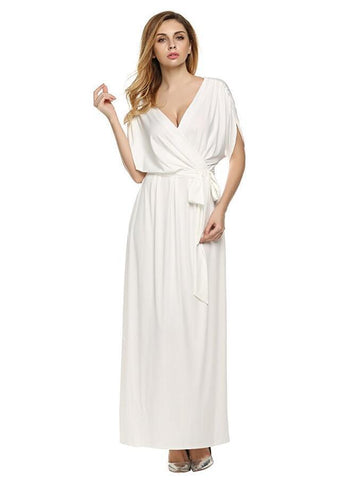 4XL Big Size Dress Elegant Women Long Dresses Summer Dresses - Fashionner
