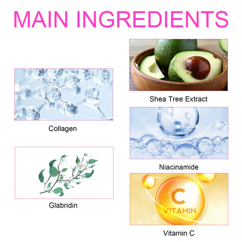Crème blanchissante, éclaircit et illumine la peau, hydrate et élimine les taches noires.