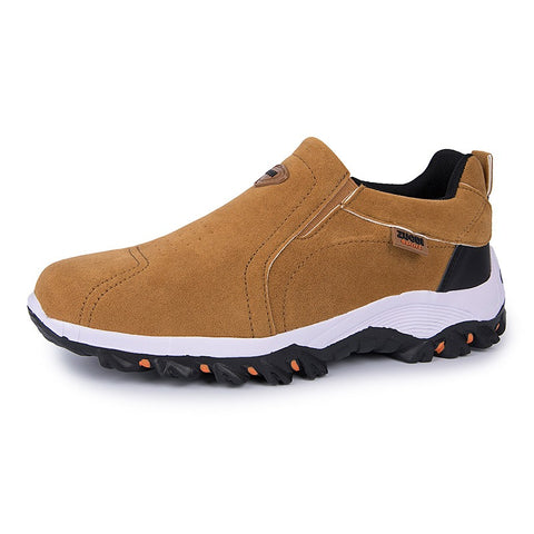 Large Size Men's Shoes Anti-Slip Wear Hiking Shoes Outdoor Low-Top Shoes Breathable Climbing Shoes Casual Sports Shoes - Fashionner