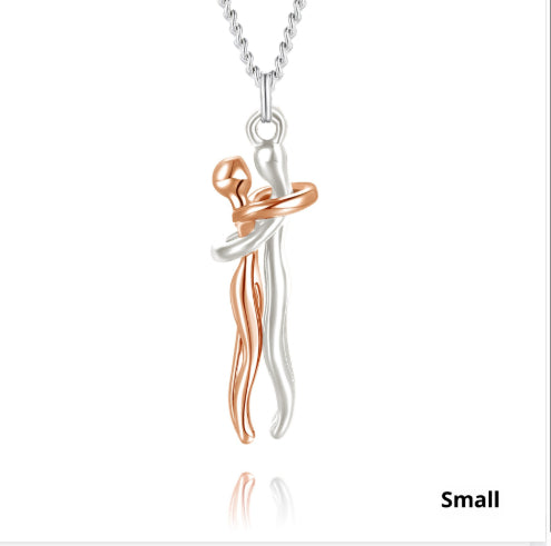 Buy Embrace Emotional Expression Collarbone Pendant Necklace online at Fashionner.