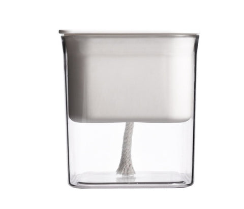 Pot de fleurs hydroponique radis vert en plastique transparent visible