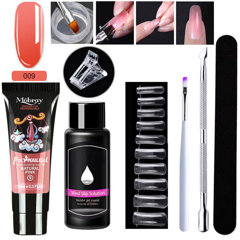 7-Piece Nail Art Crystal Extender Set - Fashionner