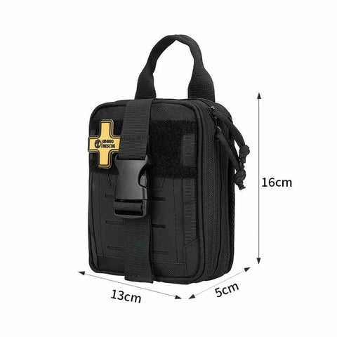 Trousse de premiers secours tactique SE Trousse d'urgence extérieure Trousse de survie extérieure